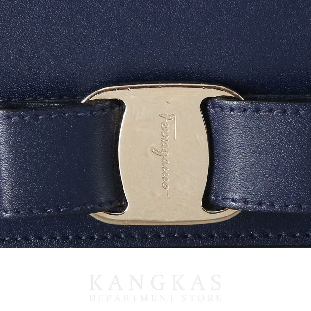 FERRAGAMO(USED)페레가모 바라리본 플랩 체인백